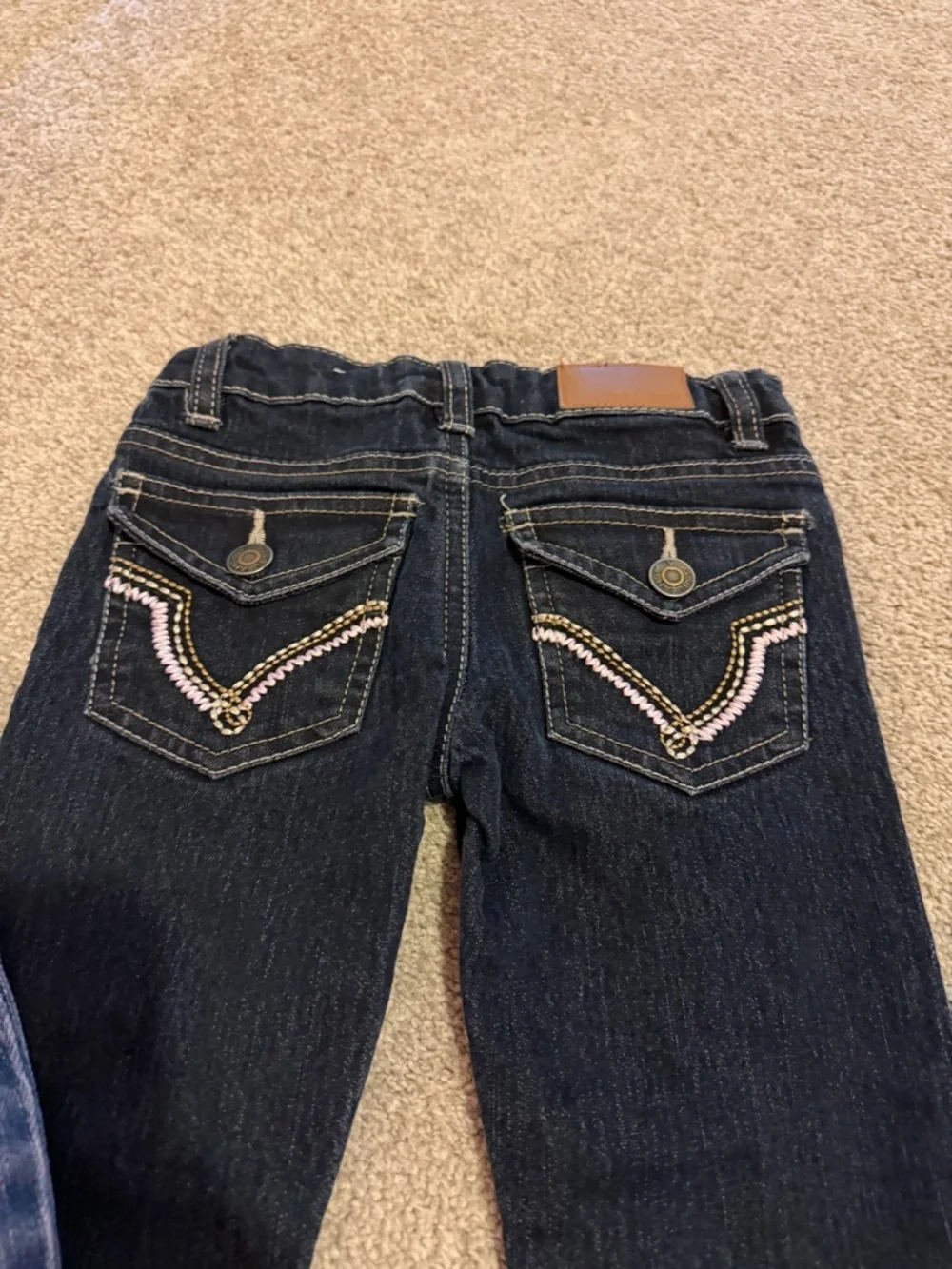 3 Pairs Girls Jeans Bundle Size 4T (Old Navy, Vigoss, Children’s Place)